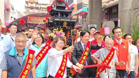 嘉義城隍廟夜巡諸羅城起駕　賴清德當場邀「他」任國策顧問