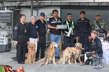 【緬甸強震直擊】泰國搜救犬成災區無聲英雄　勇闖瓦礫堆身影爆紅