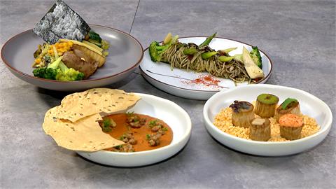 素干貝五味、綠咖哩燉飯　蔬食餐酒館闖入米其林必比登