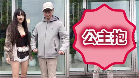 鄧佳華剛出獄變壯漢？公主抱「比基尼胡文英」轉1圈嗨喊：可以徒手爬101