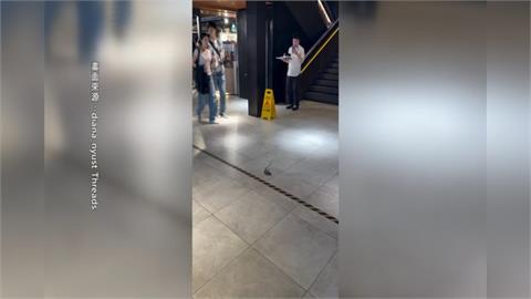 天降「老鼠」！　民眾逛北市中山區百貨嚇到尖叫