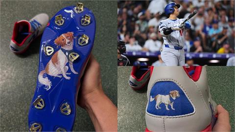 MLB／大谷翔平實戰靴1300萬拍出！鞋底驚見愛犬Decoy　超萌細節成天價收藏