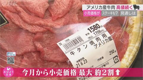 美國逐漸解封經濟回溫　 日本超市進口美牛零售價價格漲2成