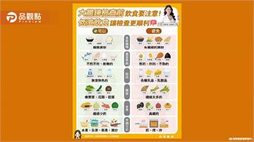 一起來看看大腸鏡檢查 低渣飲食宜忌表