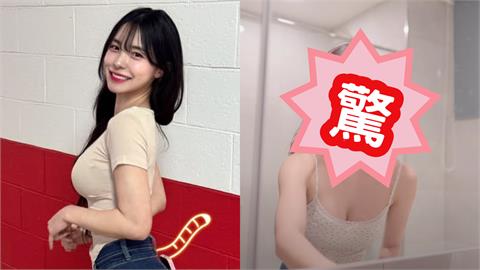 李多慧「啦啦隊濃妝全卸」滿臉灰黑！下班模樣認不出…網嚇爛：大震撼