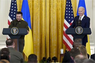 贈與拜登「烏克蘭功績勳章」　澤倫斯基：我們已掌控局勢