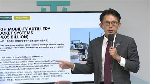 昌稱1.25兆僅花3千億對美軍購　國防部駁斥：數字顛倒過來才對