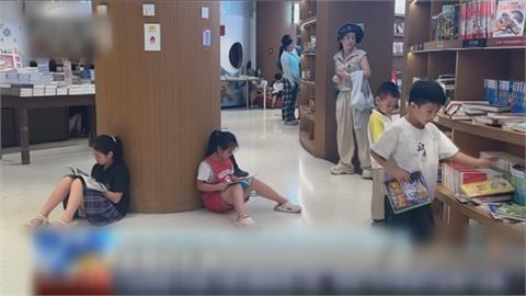暑假兒童圖書館待整天　秩序亂民怨變托兒所