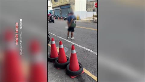 新竹男街頭持刀嚇壞路人　竟還搭上計程車副駕