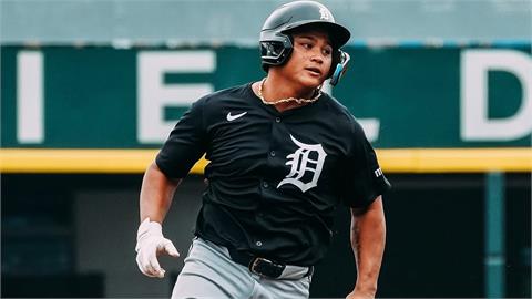 MLB(影)/李灝宇熱身賽先發9棒鎮守二壘 打擊無安打演出、守備策動精彩雙殺