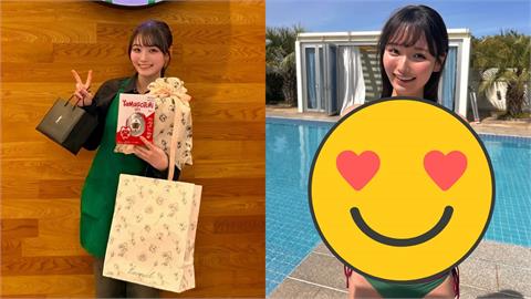 最美店員脫了！「星巴克色比基尼」包不住Q彈大球　全網暴動朝聖