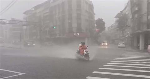 快新聞／東北季風影響　氣象署針對5縣市發布大雨、豪雨特報