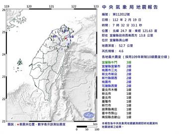 LIVE／地牛翻身！南投、宜蘭地震　氣象局最新說明