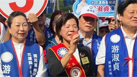 花蓮縣長抽籤出事！國民黨候選人才喊這句「假牙疑噴出」畫面全放送　傅崐萁反應曝光