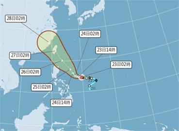 快新聞／杜蘇芮颱風仍有不確定性　今各地留意高溫、局部大雨