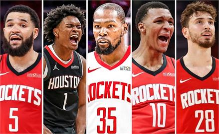 NBA／火箭召喚「德州死神」回鄉！杜蘭特重返大學寶地、新賽季先發陣容預測曝