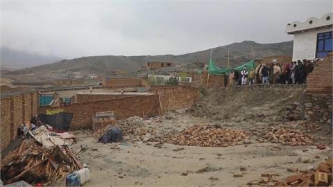 當地多木屋或泥磚屋 阿富汗5.8地震至少12死