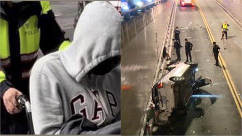 政院前飆車追撞釀1死　22歲酒駕狂徒收押禁見