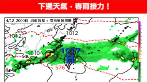 清明連假第2日「高溫飆29度」！專家曝「關鍵變天日」：雨彈連炸6天