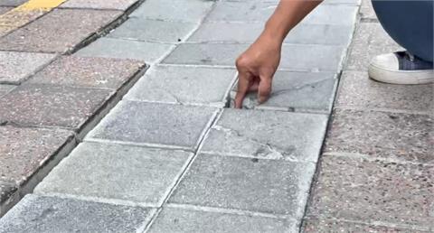 逢甲夜市遭諷「縫甲」夜市　路面坑坑疤疤到處補丁