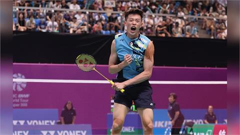 羽球／台灣男單最後希望「左手重砲」林俊易！逆轉勝地主新秀晉級印度賽4強戰