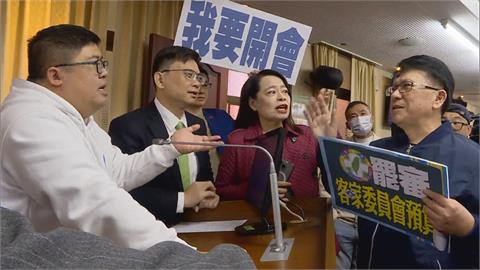 快新聞／召委之爭！徐欣瑩請假推黃建賓代理　藍扯有權利換人遭綠打臉