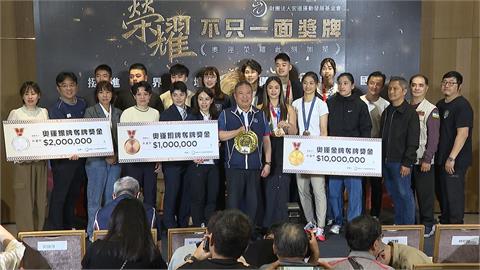 台灣國手成績亮眼！　宏道基金會董發千萬獎金給奪牌選手