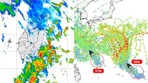 2颱風恐接力生成！鄭明典曝「726投票日天氣」：1地區受低壓帶直接影響
