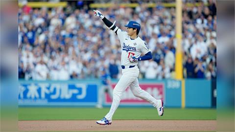 MLB(影)/大谷翔平「單場雙響砲」打破松井秀喜紀錄!成日本球員季後賽最多轟紀錄