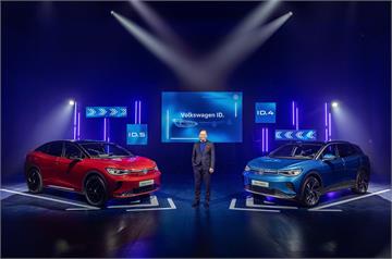 VW 純電休旅 ID.4 Pro、純電跑旅 ID.5 GTX 首度亮相