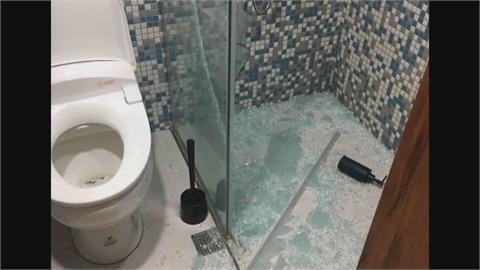 連如廁都害怕！　南港東明社宅浴室玻璃門爆裂