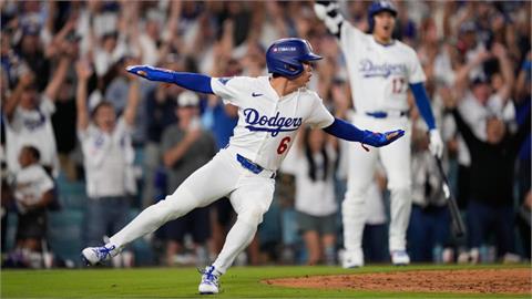 MLB(影)／道奇驚險晉級關鍵人物還有他！金慧成衝本壘「記得回馬槍」獲日媒大讚