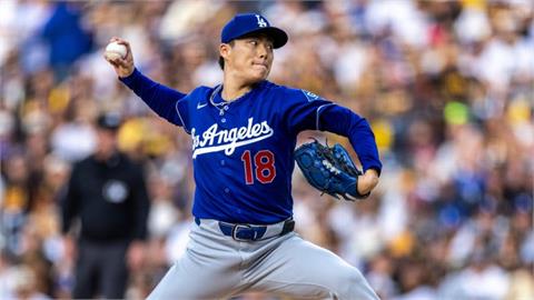 MLB(影)/又問天?山本7局8K僅因挨轟失1分 無奈道奇遭完封優質先發變第4敗