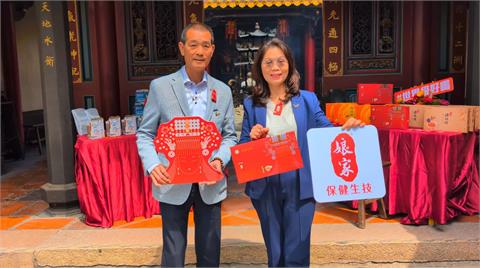 北港朝天宮攜手娘家保健生技　跨界合作推聯名禮盒