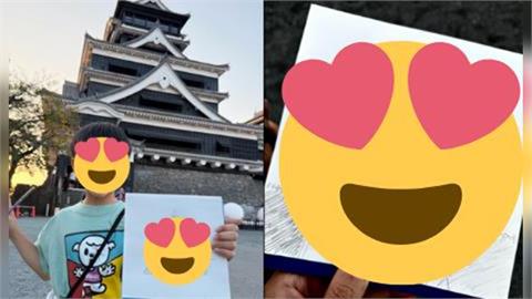 蔡阿嘎7歲兒20分鐘完成「熊本城速寫」!超高繪畫天分驚呆13萬網友