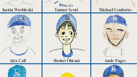 MLB／癌童繪出超帥大谷網敲碗球員卡　山本、柯蕭走鐘還有人變「Keroro軍曹」
