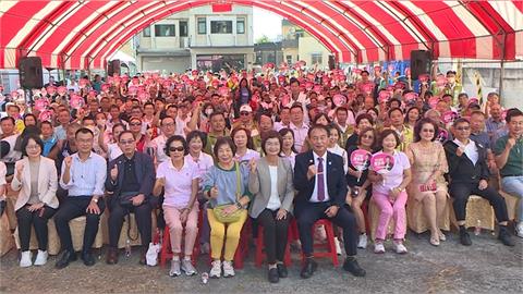 立委經驗拓展縣政 陳素月表態選縣長 支持者擠爆造勢會場