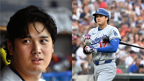 大谷翔平的投球復健進度不如預期，被官網列為季後賽前道奇四大關鍵之一。(圖/美聯社)