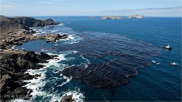 俄油輪阿曼擱淺漏油 400平方公里油污威脅生態