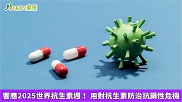 響應2025世界抗生素週！ 用對抗生素防治抗藥性危機