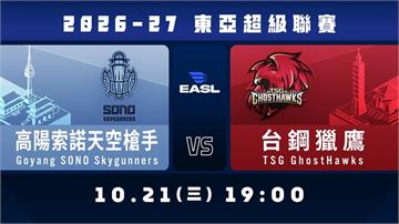 2026-27 EASL東亞超級聯賽🏀 2026.10.21 19:00 高陽索諾天空槍手 vs 台鋼獵鷹