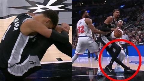 NBA(影)／好哩家在！斑馬左膝過度伸展「無大傷」有望只休養一天「下戰即回歸」