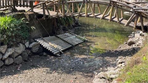 水情吃緊！溪頭大學湖快見底　專家籲：節約用水