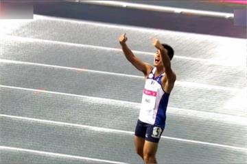 楊俊瀚10秒22百米奪金 寫下台灣短跑新史