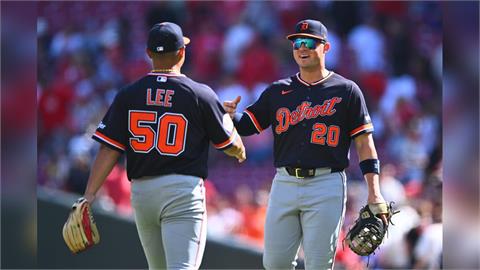 MLB(影) ／李灝宇全壘打帶動老虎攻勢！前選秀狀元隨後連5場開轟平隊史紀錄