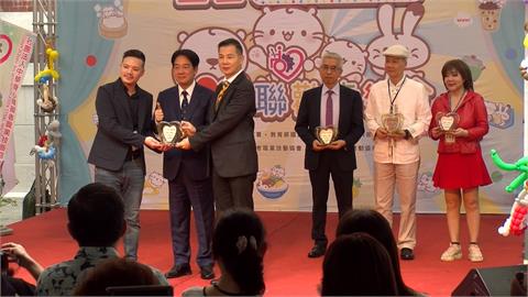 總統府公益活動　賴副與弱勢家庭兒童一起同樂