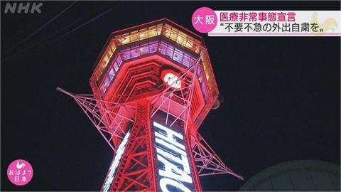 大阪單日確診破新高 東京請求實施防止疫情蔓延措施