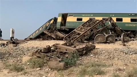 巴基斯坦火車出軌搜救告一段落 至少30死100傷