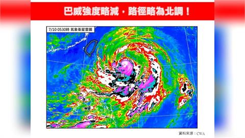 快新聞／巴威步步進逼！颱風眼竟然消失了　專家曝最大威脅是「它」