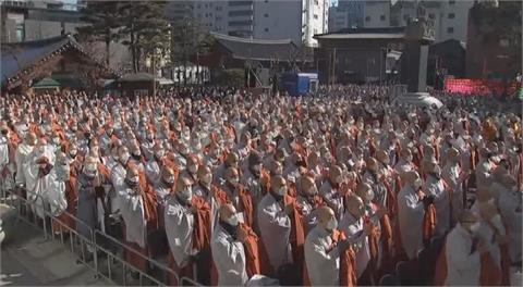 不滿被政府差別待遇　南韓僧侶數千人集會抗議